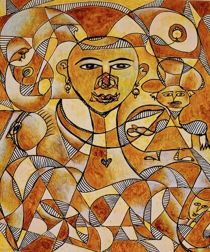 The Prince of Time van Moise Semexant, Schilderij te koop op Singulart