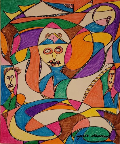 A Striking Look di Moise Semexant, Pittura in vendita su Singulart