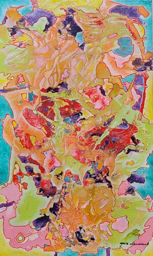 The Enchanted Blooms van Moise Semexant, Schilderij te koop op Singulart