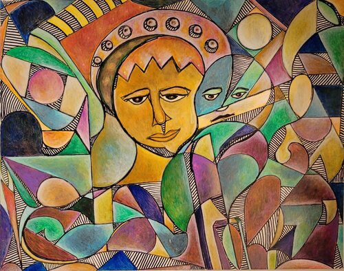 Father and Son von Moise Semexant, Malerei kaufen auf Singulart