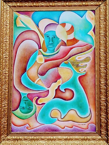 The Infidelity by Moise Semexant, Painting for Sale on Singulart