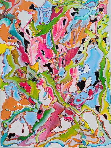 An Amusement Park di Moise Semexant, Pittura in vendita su Singulart