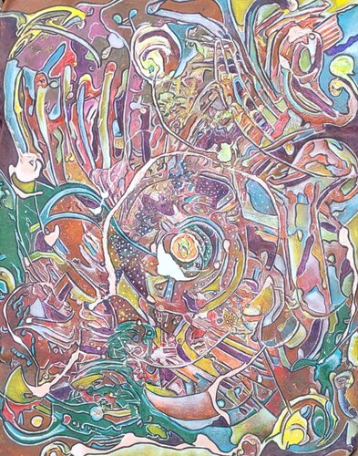 A Labyrinth of Emotions van Moise Semexant, Schilderij te koop op Singulart