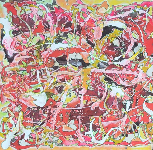 A Gymnastic Groove van Moise Semexant, Schilderij te koop op Singulart