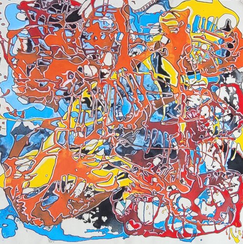 The Pulse of the Infinite by Moise Semexant, Painting for Sale on Singulart