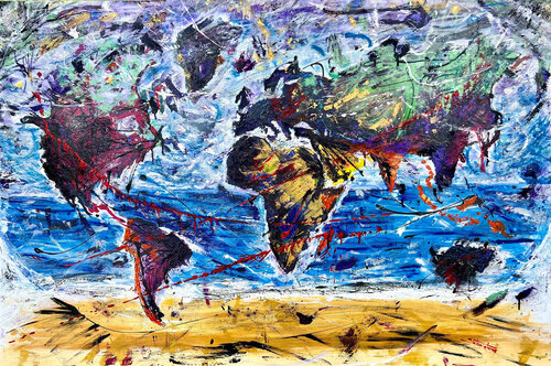 OLTREMONDO de stefania turco, Pintura a la venta en Singulart