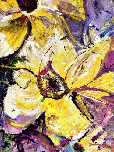 Spring Flowers de stefania turco, Pintura a la venta en Singulart