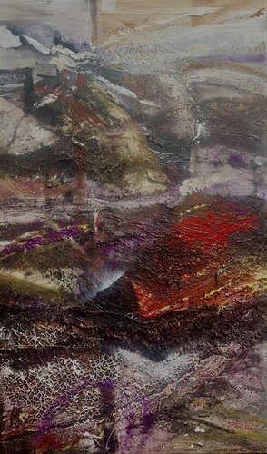 Etna by stefania turco, Painting for Sale on Singulart