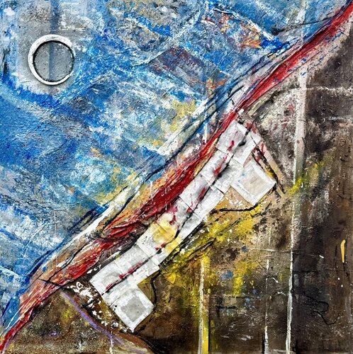 Striscia di Garze de stefania turco, Pintura a la venta en Singulart