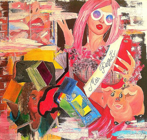 Divergenz der Träume de Constantina Seracin, Pintura a la venta en Singulart