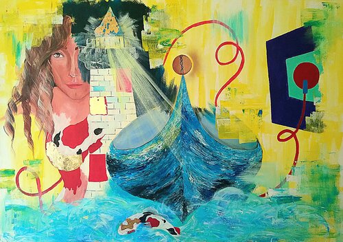 Intuition di Constantina Seracin, Pittura in vendita su Singulart