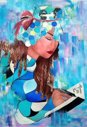 My invisible teachers von Constantina Seracin, Malerei kaufen auf Singulart