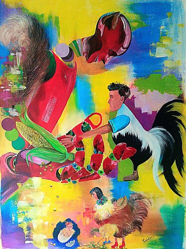 Cybernetic Dominion von Constantina Seracin, Malerei kaufen auf Singulart