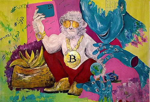 Self forgotten von Constantina Seracin, Malerei kaufen auf Singulart