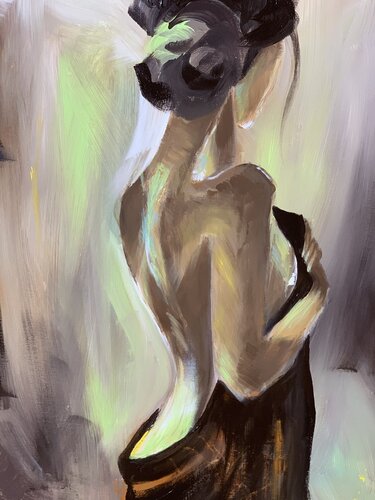 Woman from Mars di Tamara Andjus, Pittura in vendita su Singulart