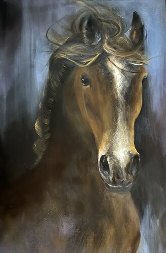 Winston by Tamara Andjus, 油畫 for Sale on Singulart