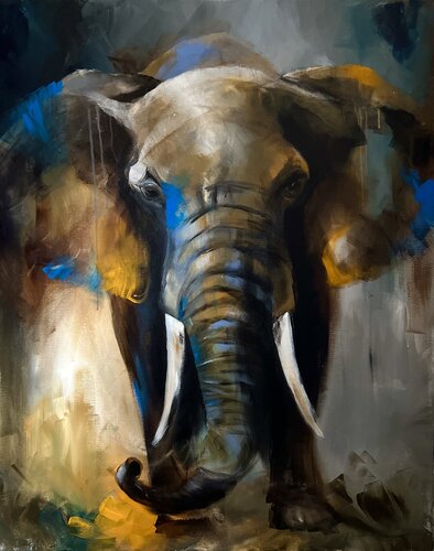 Cameron’s Dust by Tamara Andjus, 油畫 for Sale on Singulart