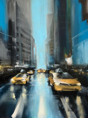 Slowmotion by Tamara Andjus, 油畫 for Sale on Singulart