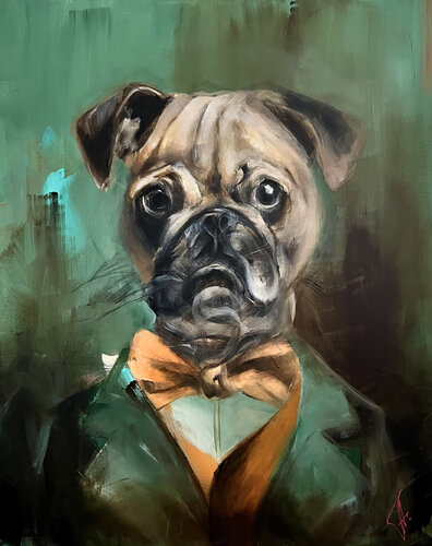 Mr. Big van Tamara Andjus, Schilderij te koop op Singulart