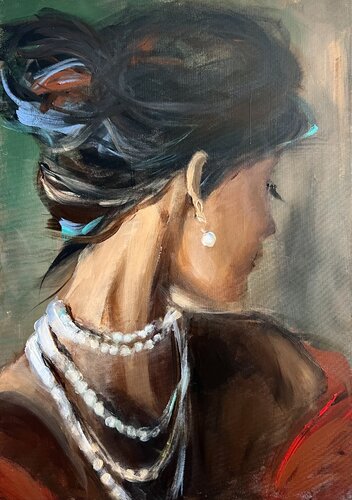 Maiko by Tamara Andjus, 油畫 for Sale on Singulart