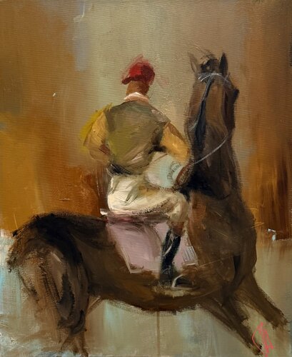 The Race van Tamara Andjus, Schilderij te koop op Singulart
