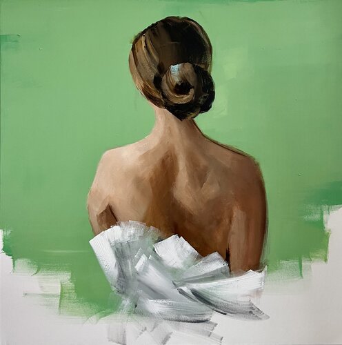 Poise van Tamara Andjus, Schilderij te koop op Singulart