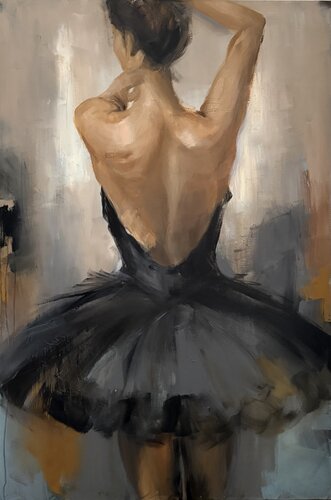 Black Swan by Tamara Andjus, Painting for Sale on Singulart