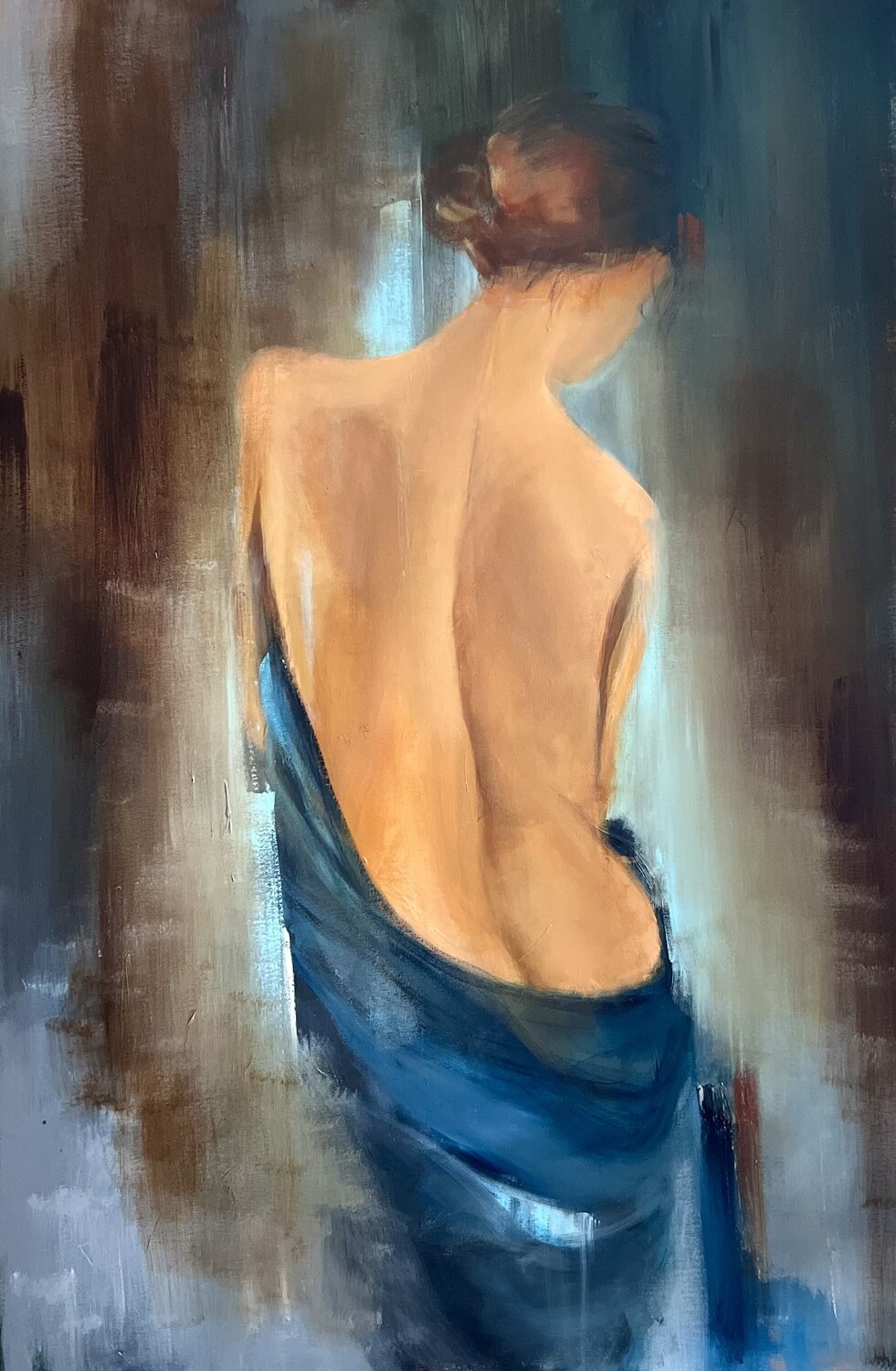 Woman in Blue Tamara Andjus