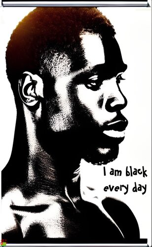 Black every day by Sar la Rouge, Digital for Sale on Singulart