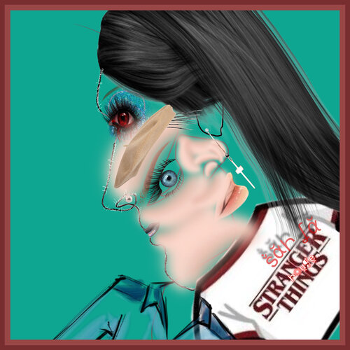 Some Stranger things by Sar la Rouge, Digital for Sale on Singulart