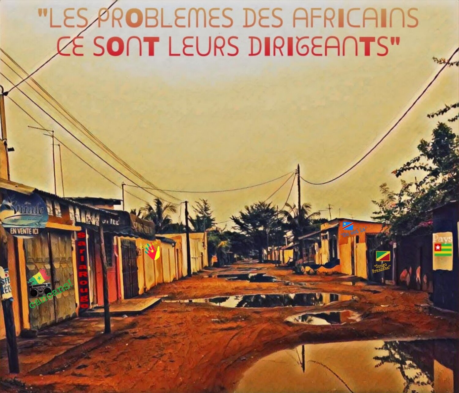 Dirigeants Africains Sar la Rouge