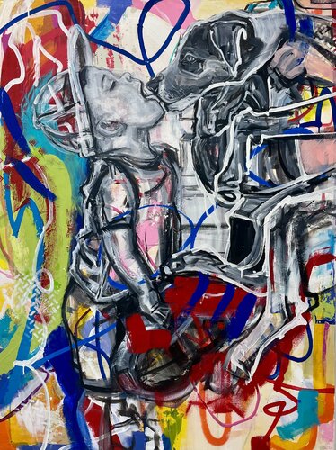 Max and Carlos von Mary Gallagher Stout, Malerei kaufen auf Singulart