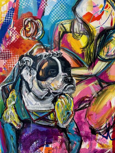 Dress You Up in My Love von Mary Gallagher Stout, Malerei kaufen auf Singulart