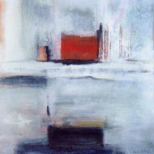 Lanschaft im Nebel van Sultana Savvi, Schilderij te koop op Singulart