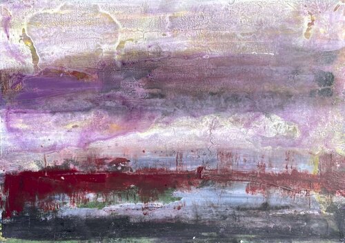 Spur der Zeit — Trace of Time van Sultana Savvi, Schilderij te koop op Singulart