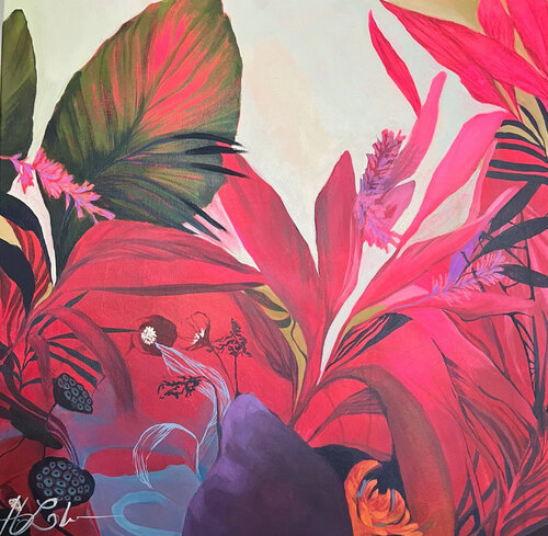 Shinrin Yoku van Hannah Lohmar, Schilderij te koop op Singulart