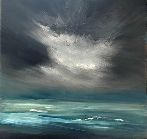 ZEN serie Tumulto van Simona Rossi, Schilderij te koop op Singulart