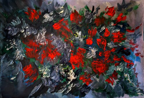 L'urgenza del silenzio von Simona Rossi, Malerei kaufen auf Singulart