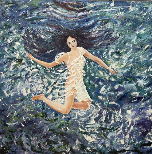 Sirene-ity von Shahi Dayekh, Malerei kaufen auf Singulart