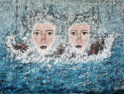 Sea Through Me di Shahi Dayekh, Pittura in vendita su Singulart