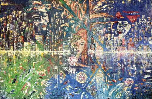 Eye of the Tiger von Shahi Dayekh, Malerei kaufen auf Singulart