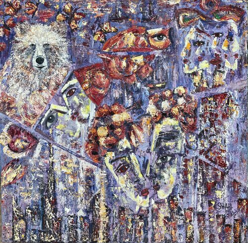 Ice Age di Shahi Dayekh, Pittura in vendita su Singulart