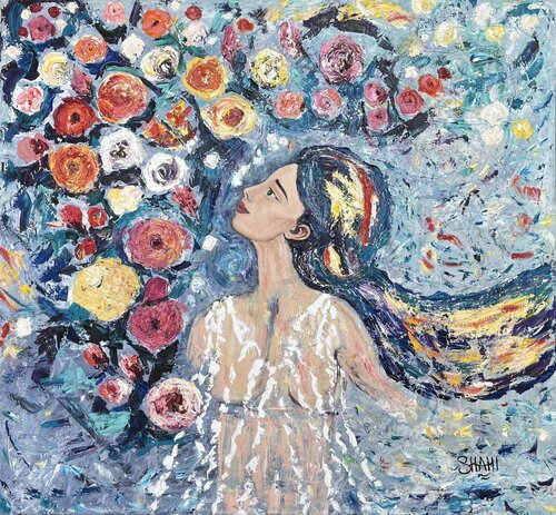 Enlightend di Shahi Dayekh, Pittura in vendita su Singulart