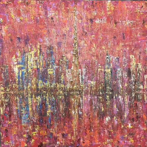 Red Velvet di Shahi Dayekh, Pittura in vendita su Singulart