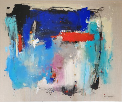 Besonnenheit by Maria Kammerer, 油畫 for Sale on Singulart