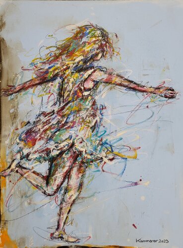 Serie Sorgenfrei by Maria Kammerer, 油畫 for Sale on Singulart