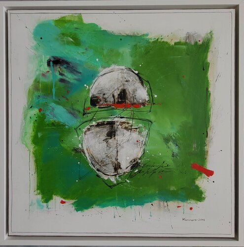 Und doch sind wir Eins by Maria Kammerer, 油畫 for Sale on Singulart