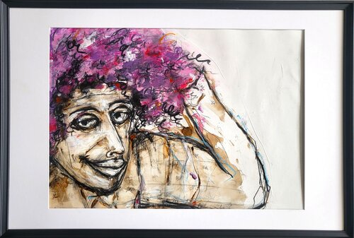 Lächle und die Welt lächelt zurück! by Maria Kammerer, 油畫 for Sale on Singulart