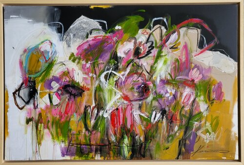 Im Garten 2! by Maria Kammerer, 油畫 for Sale on Singulart