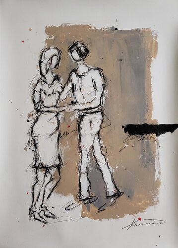 Geliebt 5 Auftragsmalerei by Maria Kammerer, 油畫 for Sale on Singulart